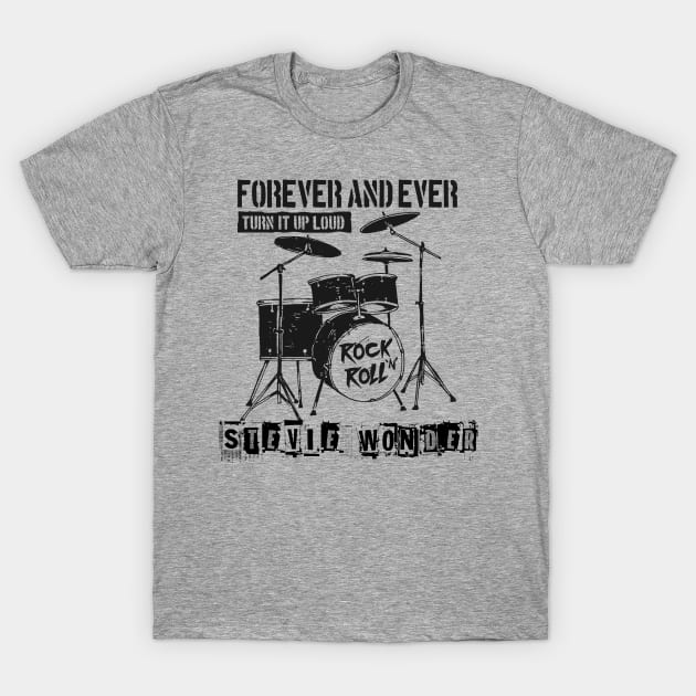 stevie wonder forever and ever T-Shirt by cenceremet